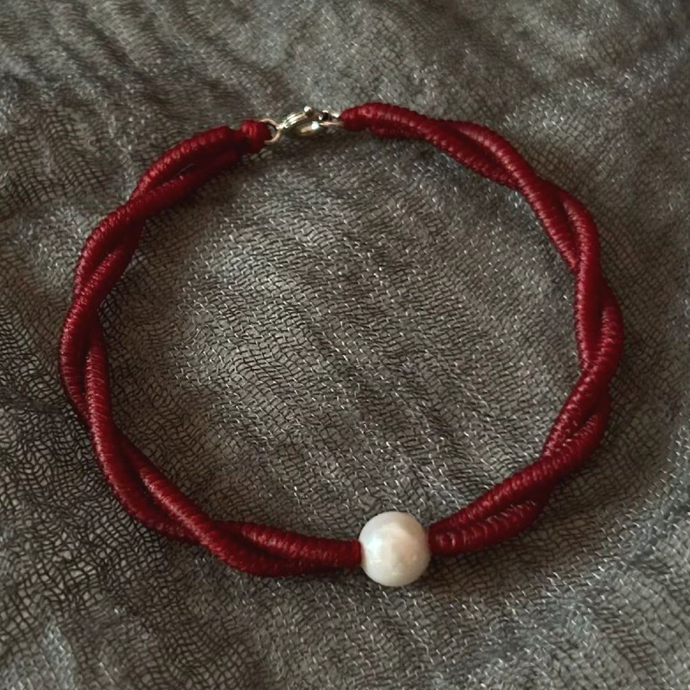 Di-Tess Red Hand Rope Jewelry