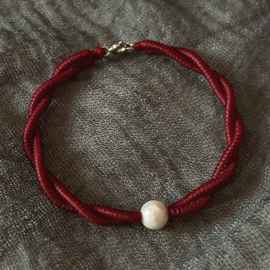 Di-Tess Red Hand Rope Jewelry